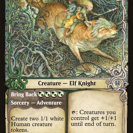 Oakhame Ranger // Bring Back (Showcase) [Throne of Eldraine]