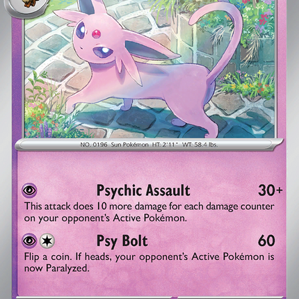 Espeon (086/197) [Scarlet & Violet: Obsidian Flames]