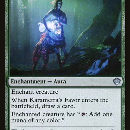 Karametra's Favor [Starter Commander Decks]