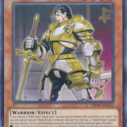 Noble Knight Custennin [MP19-EN141] Rare