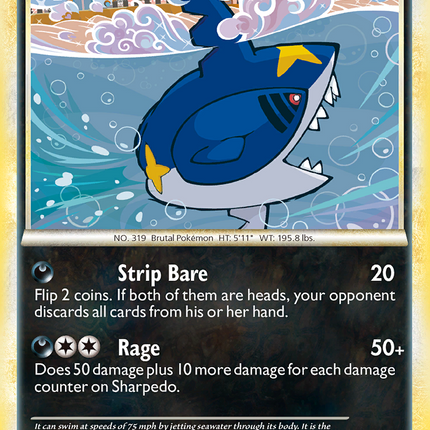 Sharpedo (30/102) [HeartGold & SoulSilver: Triumphant]