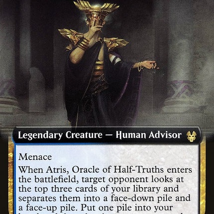 Atris, Oracle of Half-Truths (Extended Art) [Theros Beyond Death]