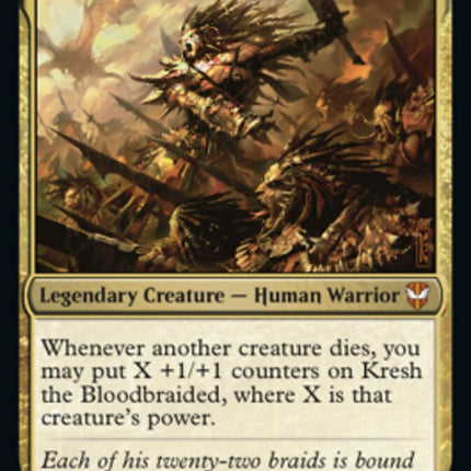 Kresh the Bloodbraided [Streets of New Capenna Commander]