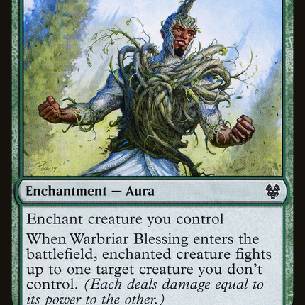 Warbriar Blessing [The List]