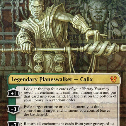 Calix, Destiny's Hand (Borderless) [Theros Beyond Death]