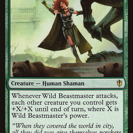 Wild Beastmaster [Commander 2016]