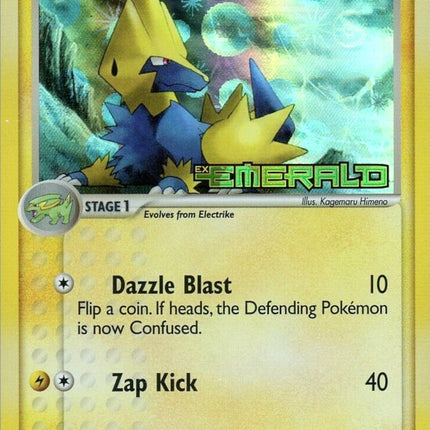 Manectric (16/106) (Stamped) [EX: Emerald]