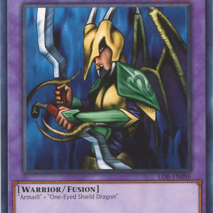 Dragoness the Wicked Knight (25th Anniversary) [LOB-EN086] Rare