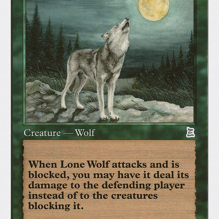 Lone Wolf [Portal Three Kingdoms]