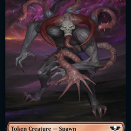 Spawn // Plaguebearer of Nurgle Double-Sided Token [Warhammer 40,000 Tokens]