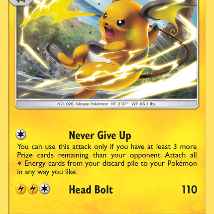 Raichu (55/214) [Sun & Moon: Unbroken Bonds]