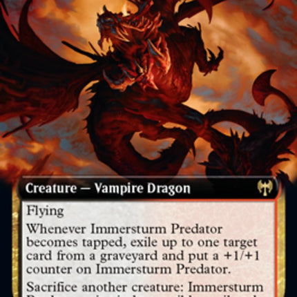 Immersturm Predator (Extended Art) [Kaldheim]