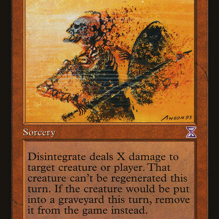 Disintegrate [Time Spiral Timeshifted]