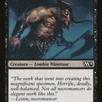 Undead Minotaur [Magic 2014]
