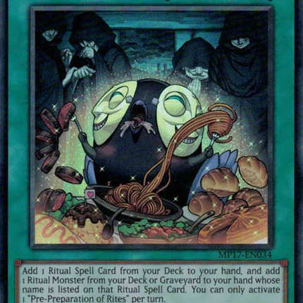 Pre-Preparation of Rites [MP17-EN034] Super Rare