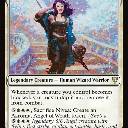 Nivea, Beloved Battlemage [Mystery Booster: Commander Edition]