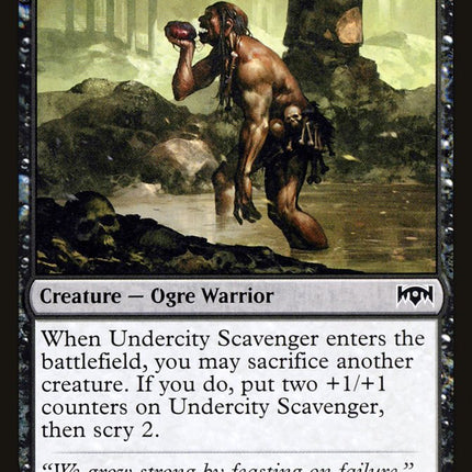 Undercity Scavenger [Ravnica Allegiance]