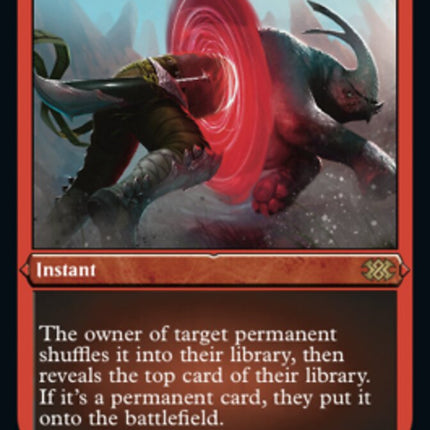 Chaos Warp (Foil Etched) [Double Masters 2022]