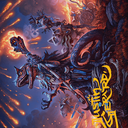 Valley Flamecaller Art Card (Gold-Stamped Signature) [Bloomburrow Art Series]