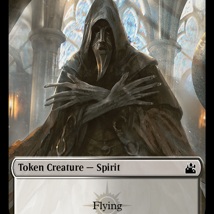Spirit (0018) // Spirit (0004) Double-Sided Token [Ravnica Remastered Tokens]