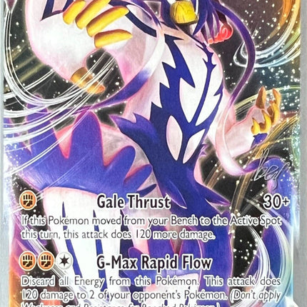 Rapid Strike Urshifu VMAX (088/163) (Cheryl Again - Sebastian Lashmet) [World Championships 2022]