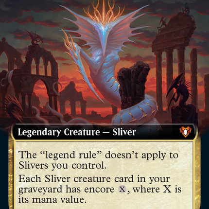 Sliver Gravemother (Extended Art) [Commander Masters]