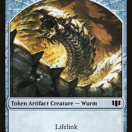 Wurm (033/036) // Goat Double-Sided Token [Commander 2014 Tokens]
