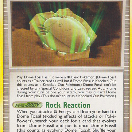 Dome Fossil (89/100) [Diamond & Pearl: Majestic Dawn]