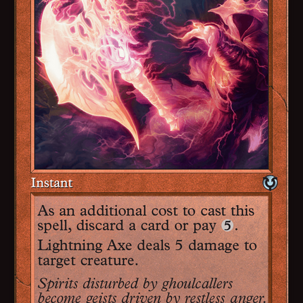 Lightning Axe (Retro Frame) [Innistrad Remastered]