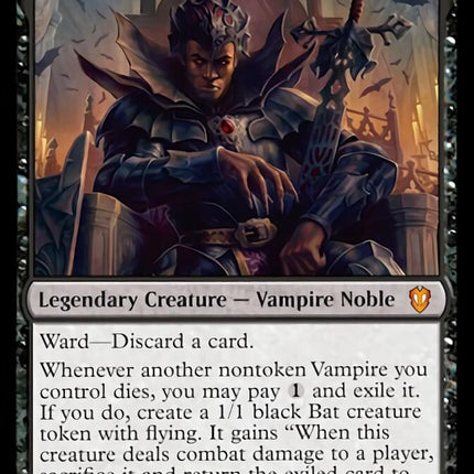 Timothar, Baron of Bats [Innistrad: Crimson Vow Commander]