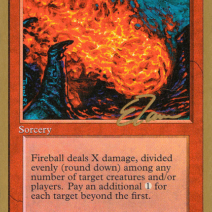 Fireball (Eric Tam) [Pro Tour Collector Set]