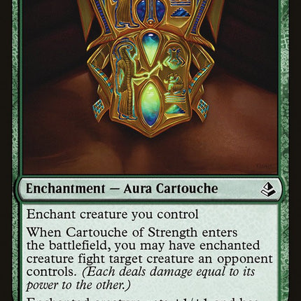 Cartouche of Strength [Amonkhet]