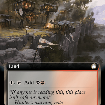 Shadowblood Ridge (Extended Art) (Surge Foil) [Fallout]