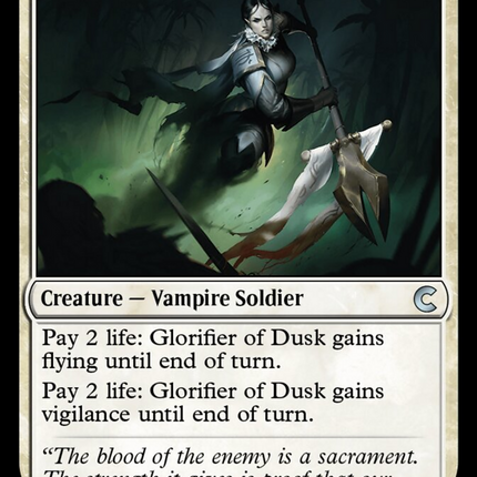 Glorifier of Dusk [Ravnica: Clue Edition]