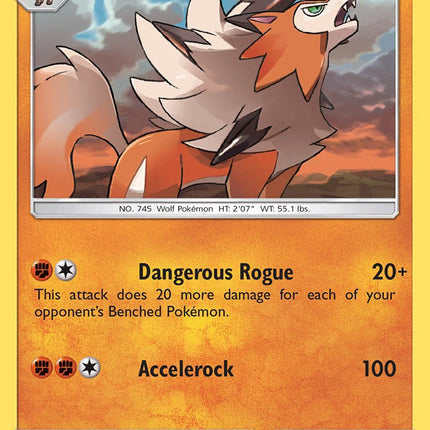 Lycanroc (76/131) (Theme Deck Exclusive) [Sun & Moon: Forbidden Light]