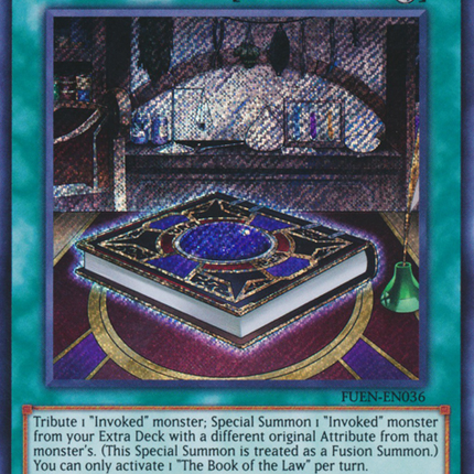 The Book of the Law [FUEN-EN036] Secret Rare