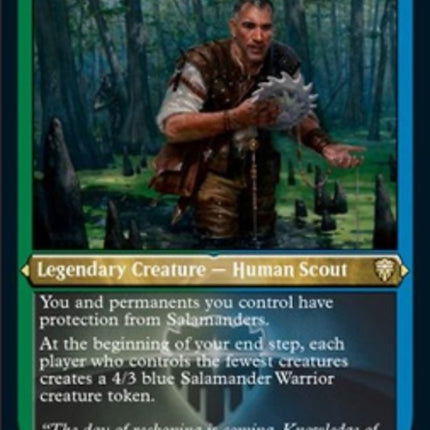Gor Muldrak, Amphinologist (Etched) [Commander Legends]