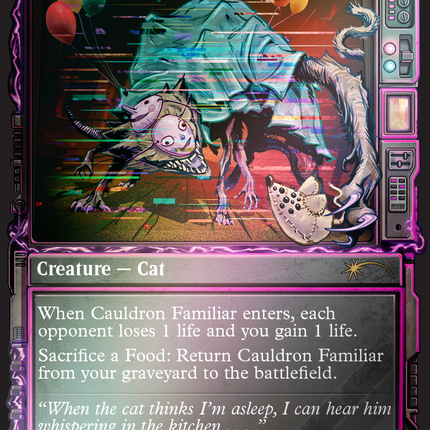 Cauldron Familiar (Rainbow Foil) [Secret Lair Drop Series]