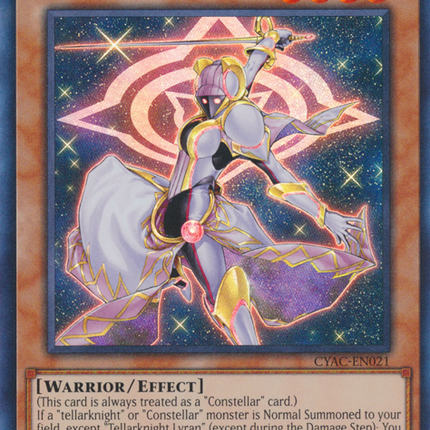 Tellarknight Lyran [CYAC-EN021] Super Rare