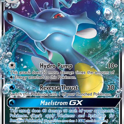 Kingdra GX (18/70) [Sun & Moon: Dragon Majesty]