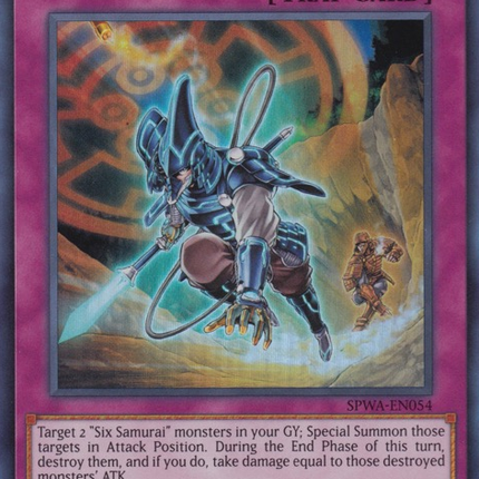 Double-Edged Sword Technique [SPWA-EN054] Super Rare