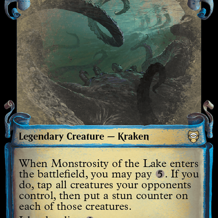 Monstrosity of the Lake [The Lord of the Rings: Tales of Middle-Earth Commander Showcase Scrolls]