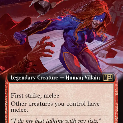 Titania, Proud Pummeler (Extended Art) [Marvel Super Heroes Commander]