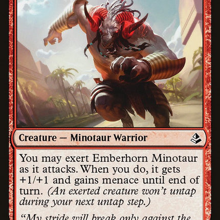 Emberhorn Minotaur [Amonkhet]