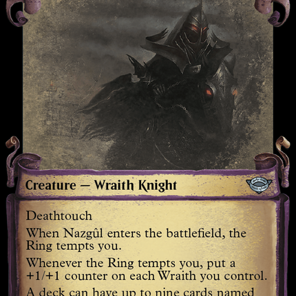 Nazgul (0727) [The Lord of the Rings: Tales of Middle-Earth Showcase Scrolls]