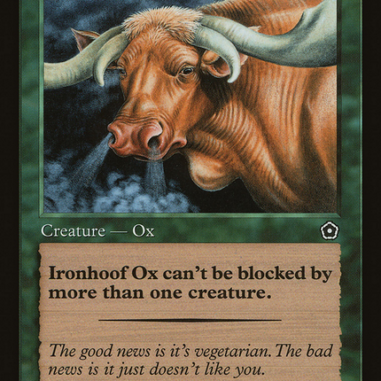 Ironhoof Ox [The List]