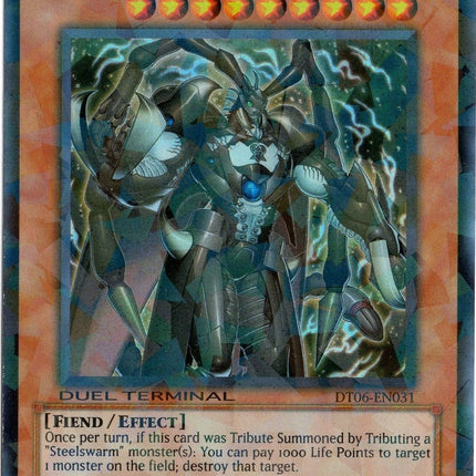 Steelswarm Longhorn [DT06-EN031] Super Rare