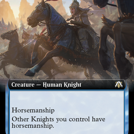 Herald of Hoofbeats (Extended Art) [March of the Machine Commander]