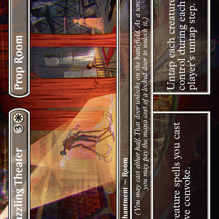 Dazzling Theater // Prop Room (Borderless) [Duskmourn: House of Horror]