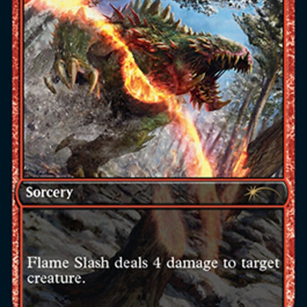 Flame Slash (Extended Art) [Store Championships 2022]